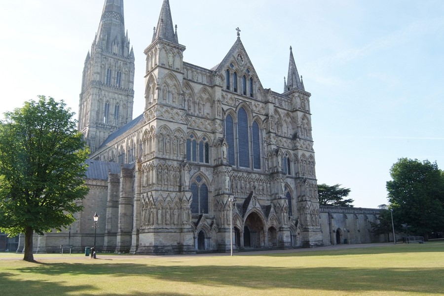 Salisbury Cathedral and green make a really good day trip.